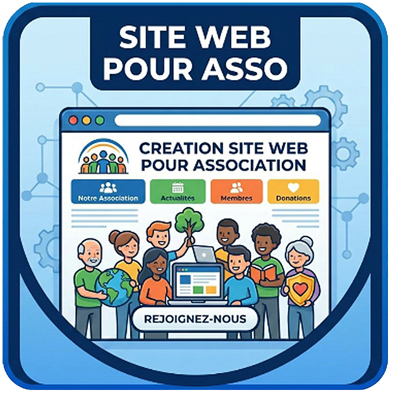 Création de site internet pour association
